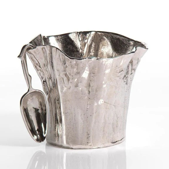 Aluminum Ice Bucket with Scoop