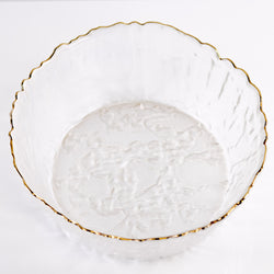 Marguerite Glass Serving bowl