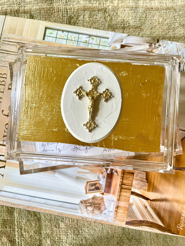 Acrylic Cross Prayer Box