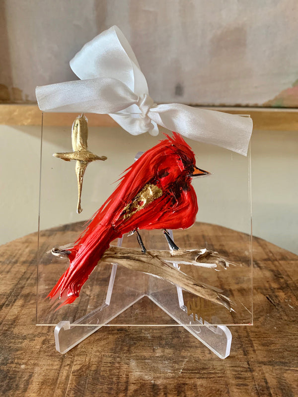 Cardinal Acrylic Hanger