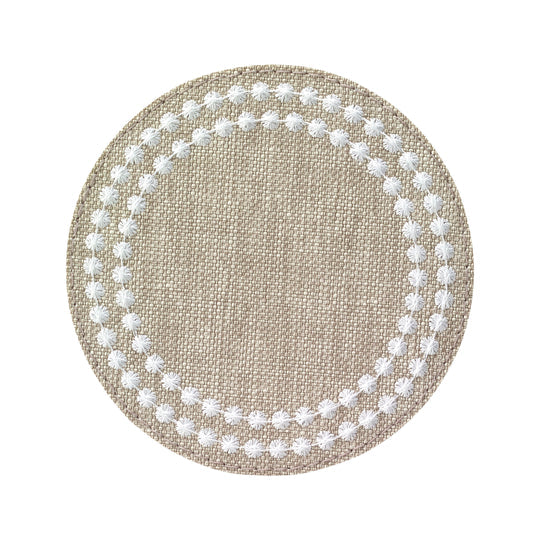 Pearls Coasters S/4