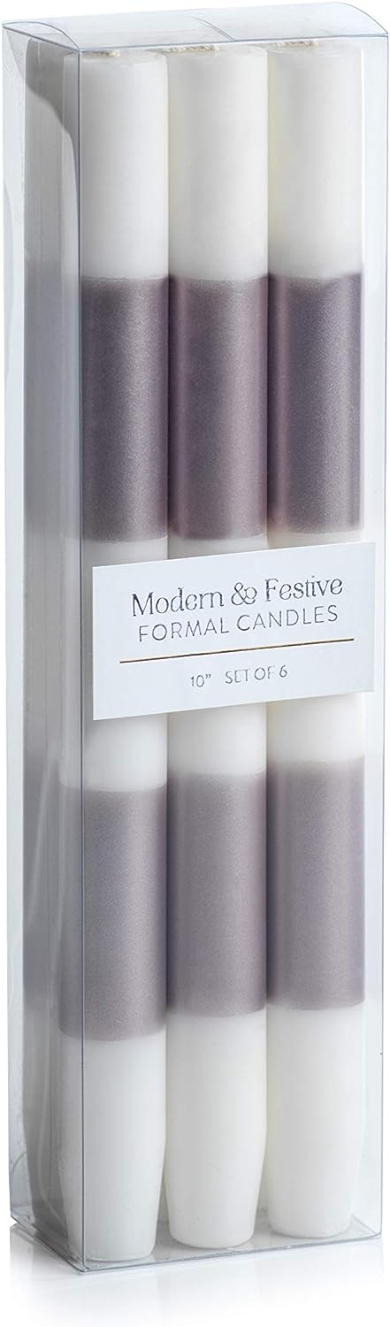 Modern and Festive Formal Candles